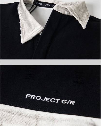 Project G/R Distressed Rugby Top