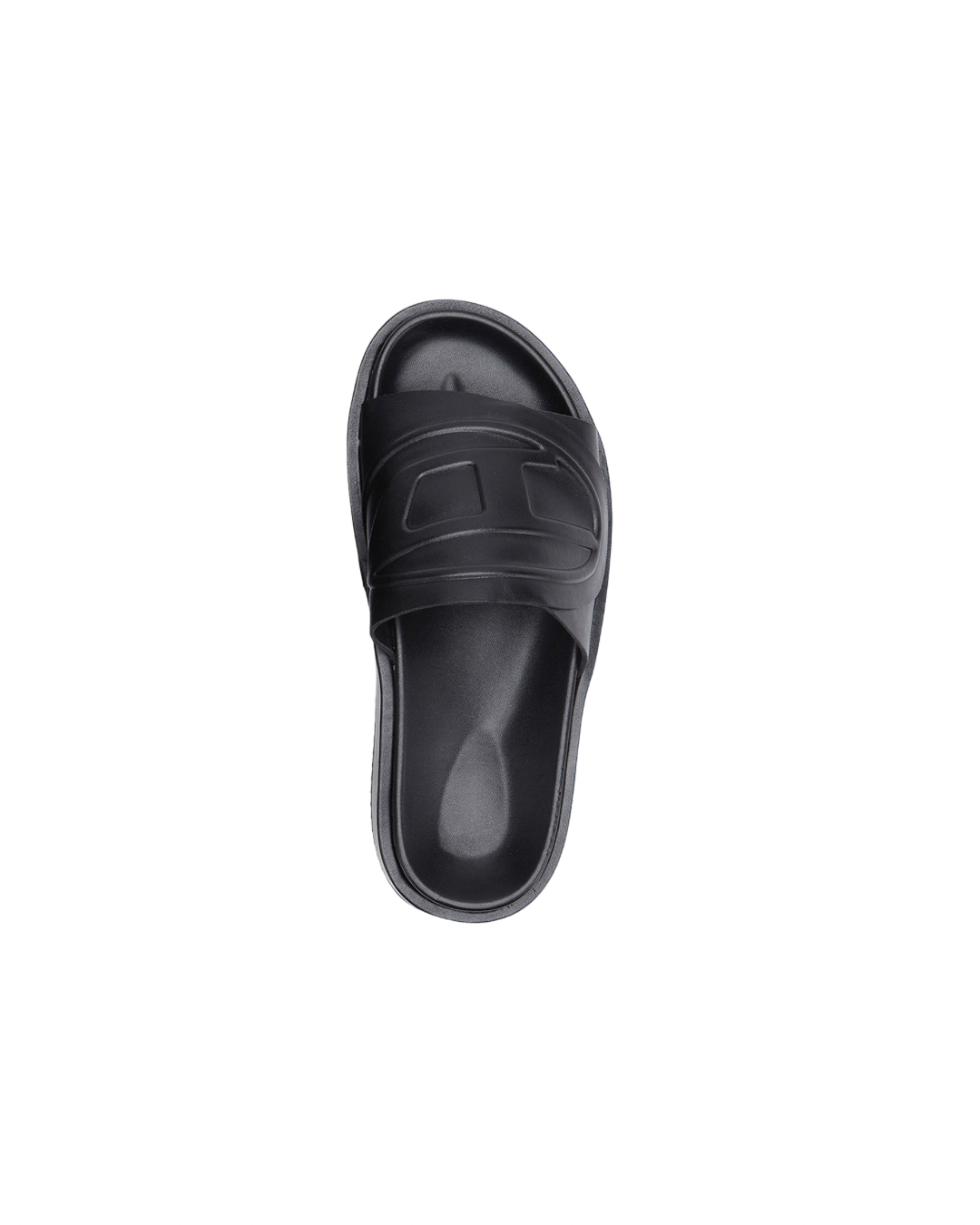 Minimal Black Slide Sandals