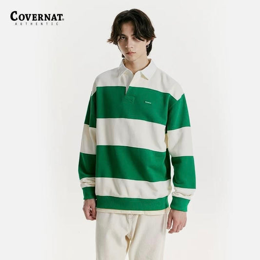 Covernat Stripe Rugby Shirt