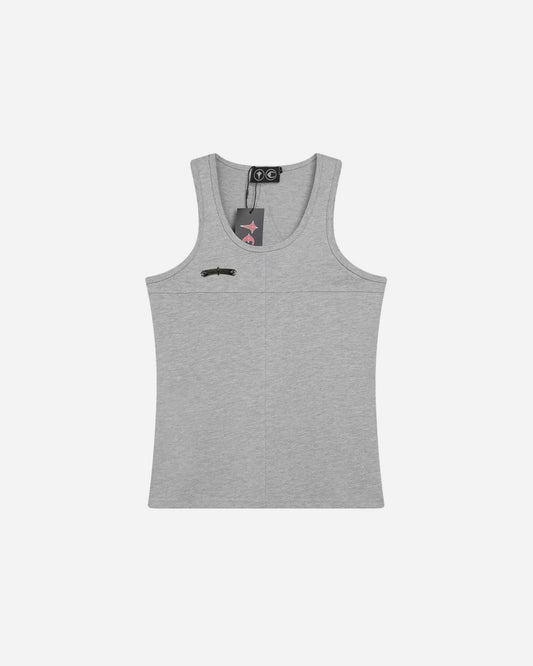 Thug Club Sculpted Tank — Grey Marl