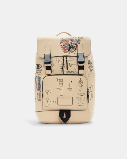 basquiat leather backpack J.M Basquiat Archive Backpack – TUG OF LOOKS