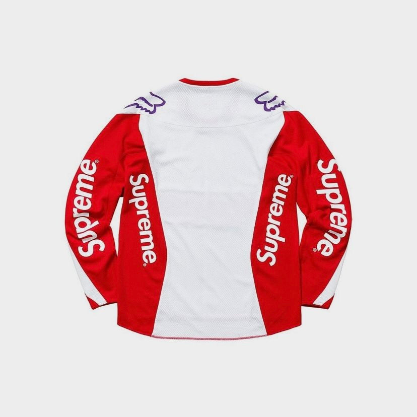 Supreme x Fox Racing Moto Jersey - Red