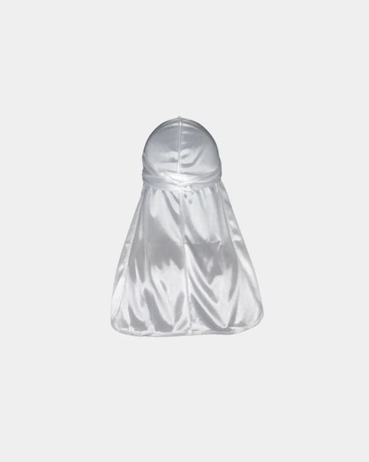 Silk-Satin Durag “Snow”