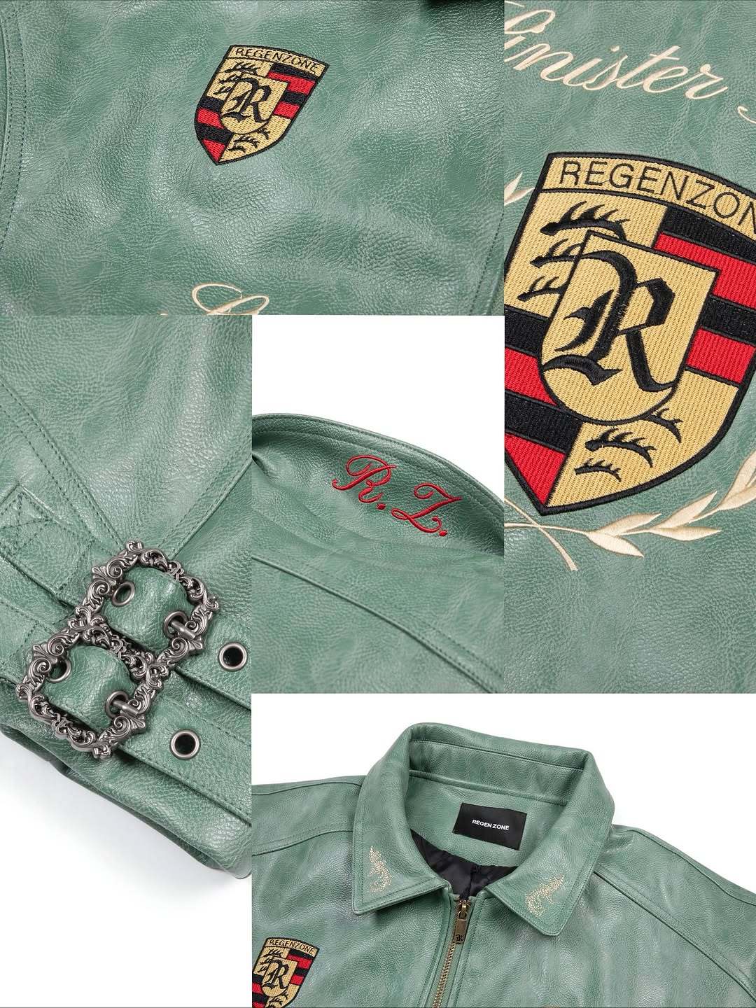 REGEN ZONE 24FW “Lord Of War” Leather Jack