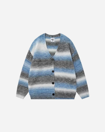 Savage Base Striped Knit Cardigan