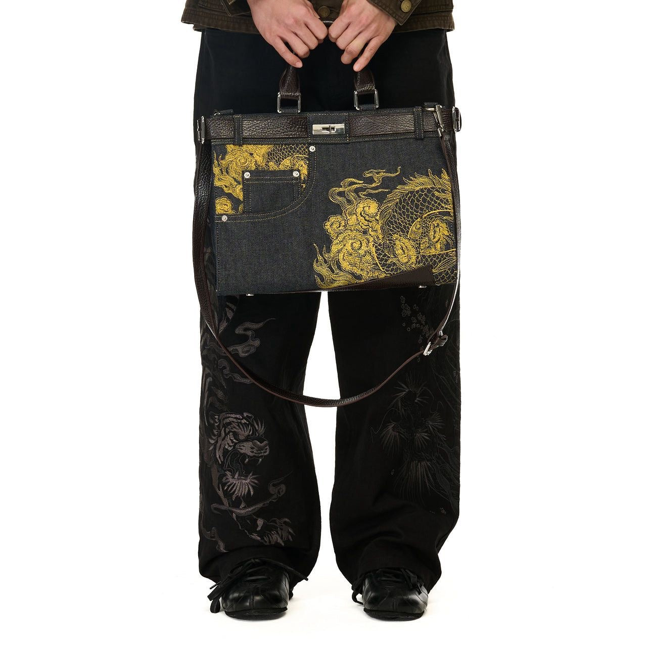 “YAKUZA V2” DRAGON HANDBAG