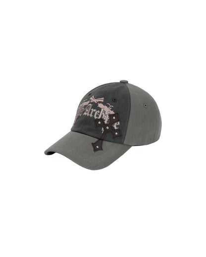 GILA ARCHIVE CROSS PATCH PISTOL BALLCAP