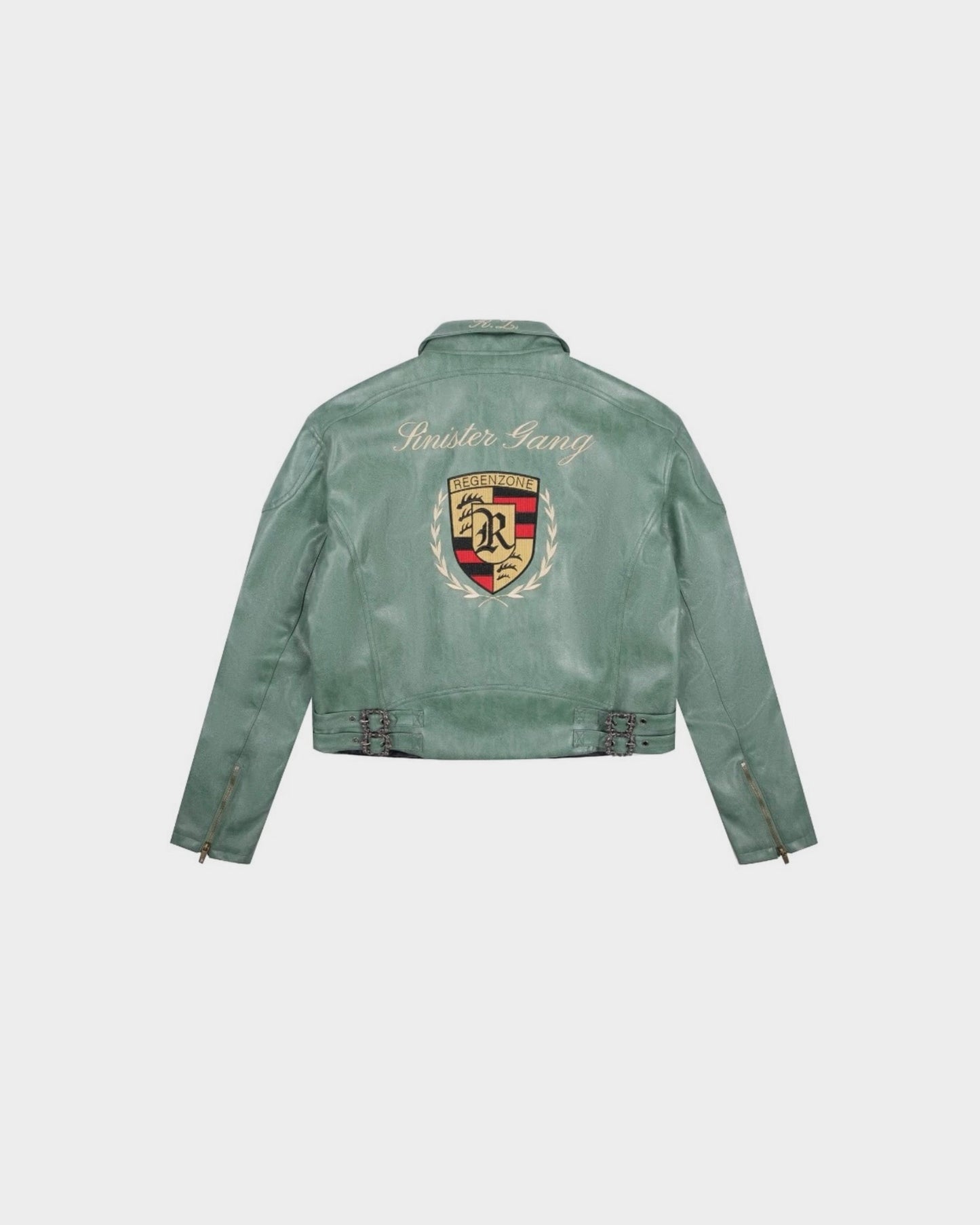 REGEN ZONE 24FW “Lord Of War” Leather Jack