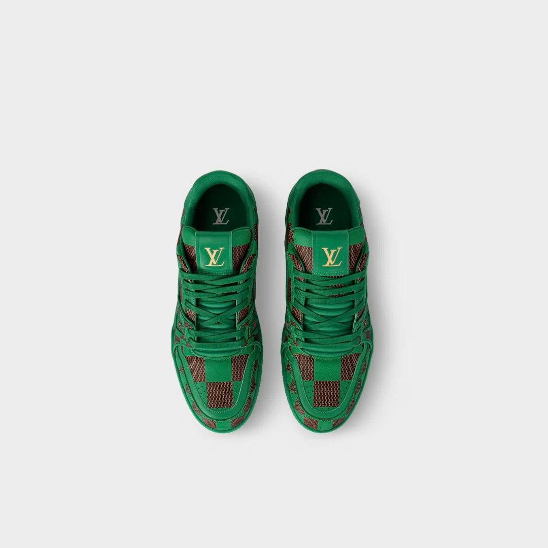 LV Damier Trainer Sneaker - Green