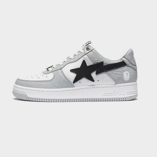 A Bathing Ape Bape Sta Low Grey Black