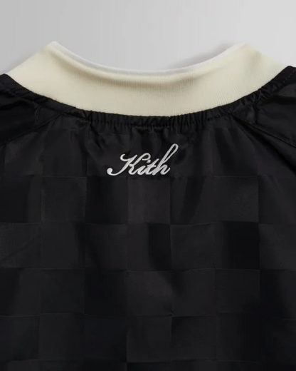 KITH Checkered Satin Dayton Combo Pullover