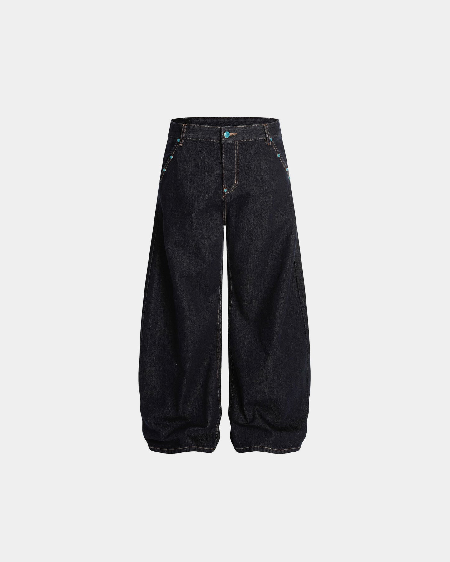 Wide Leg Indigo Denim