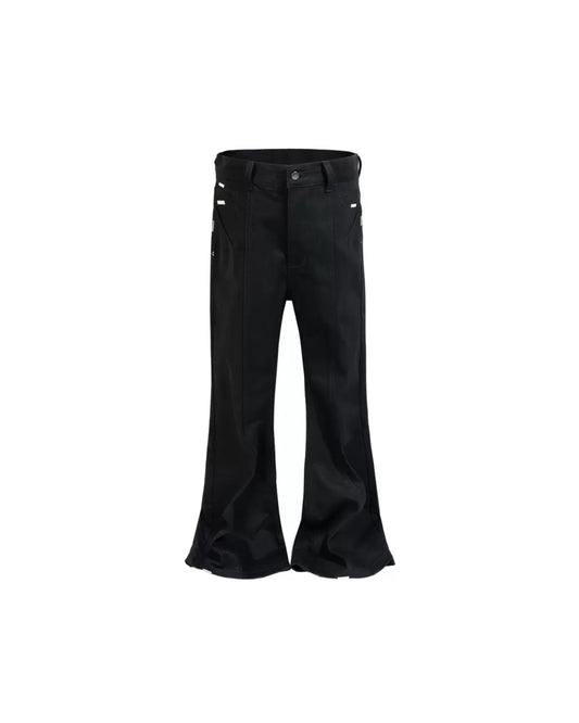 SCULPTED FLARE TROUSERS