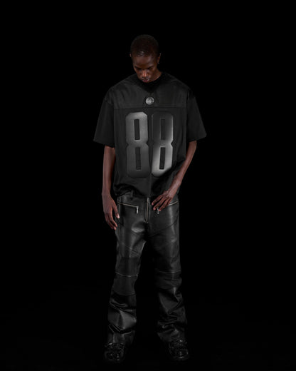 Doncare Triple Black Leather Jersey