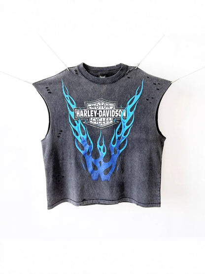 HARLEY DAVIDSON Vintage Cut-Off Tee