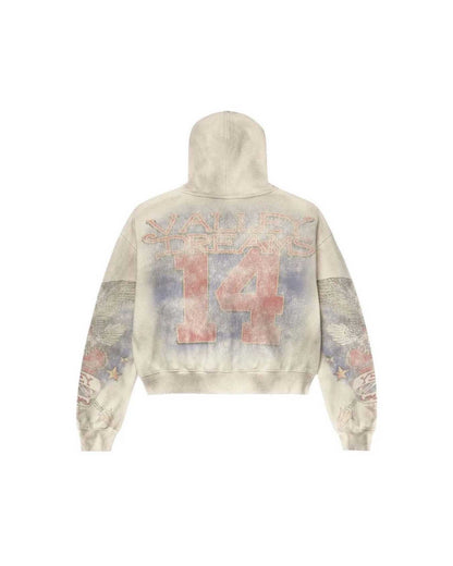 ARCHIVE EAGLE ZIP HOODIE