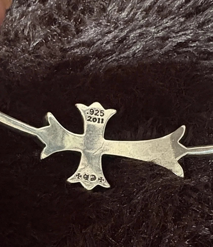 CH .925 Silver Studded Bracelet