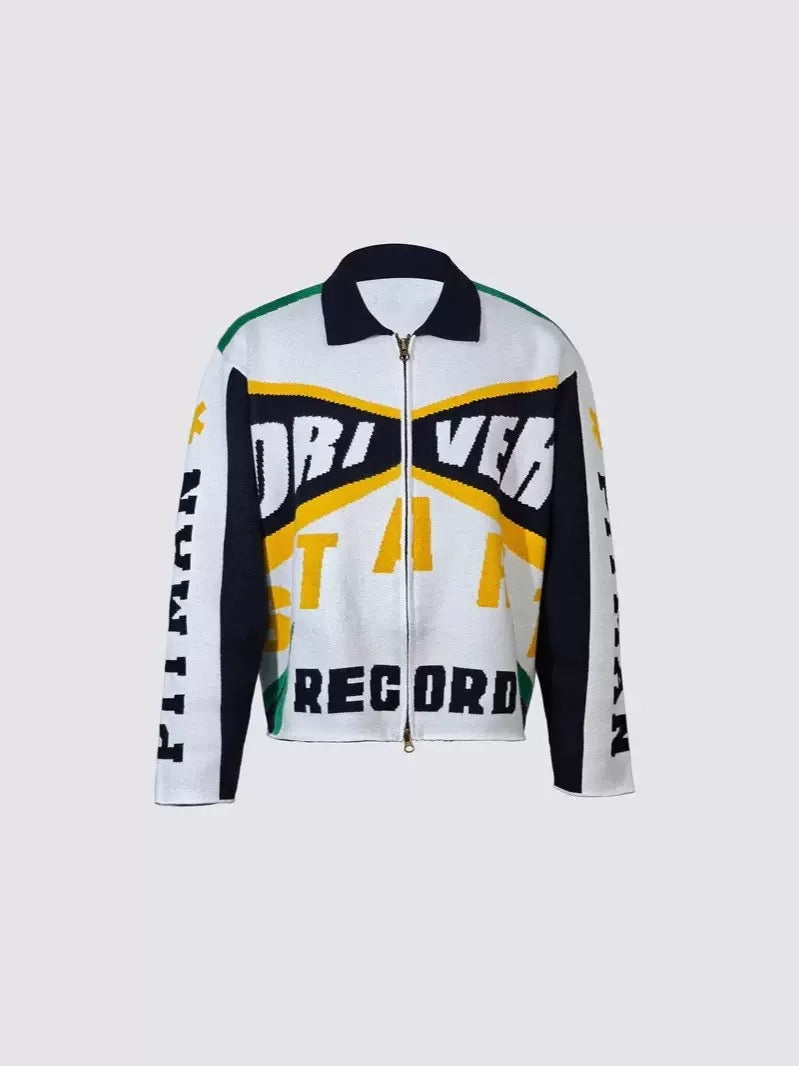 Ronin Record Zip Knit Jacket