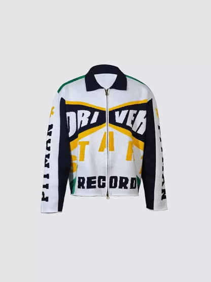 Ronin Record Zip Knit Jacket