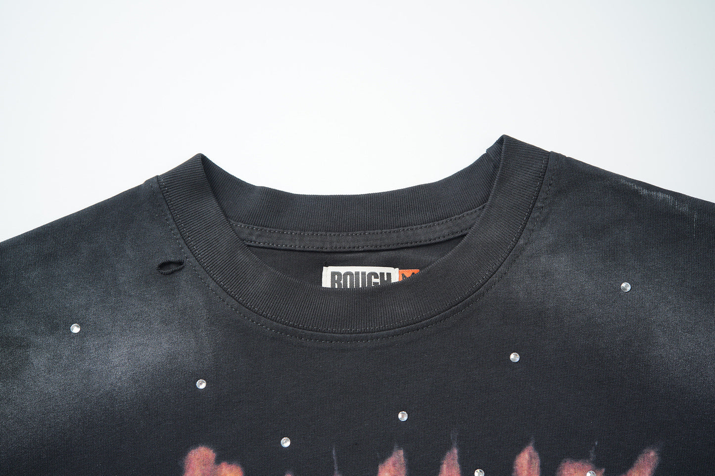 ROUGHPLAY “Battle Wounds” Cut-Off Tee