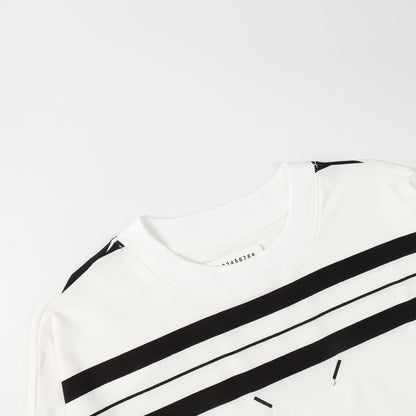 Maison Margiela Striped Longsleeve Shirt - White