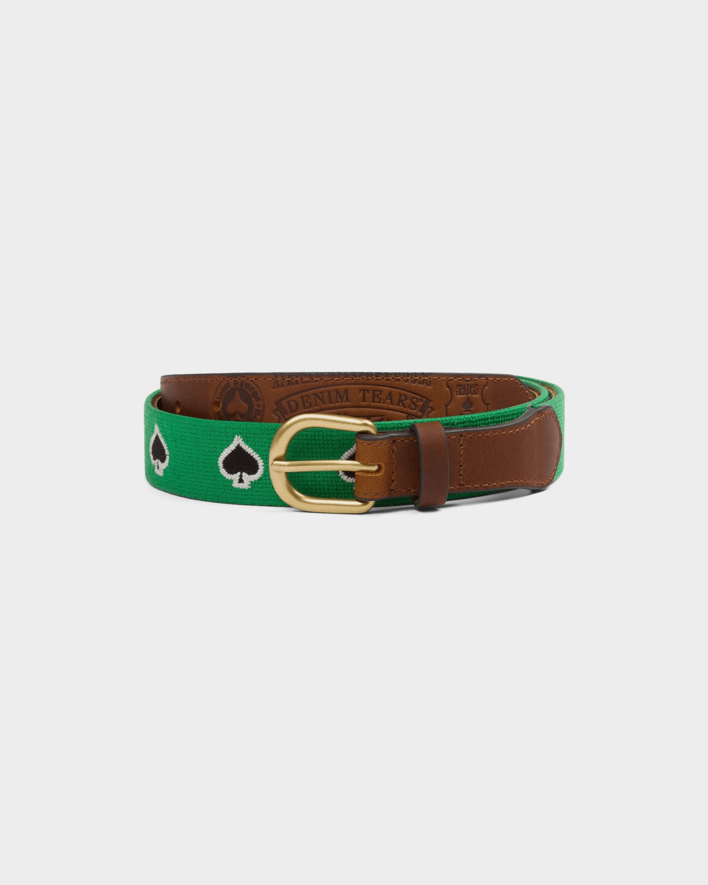DT x Stüssy Spade Needlepoint Belt