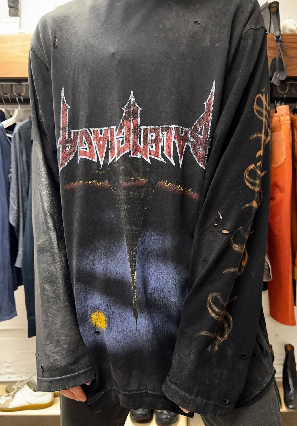 Black Moon Upside-Down Longsleeve