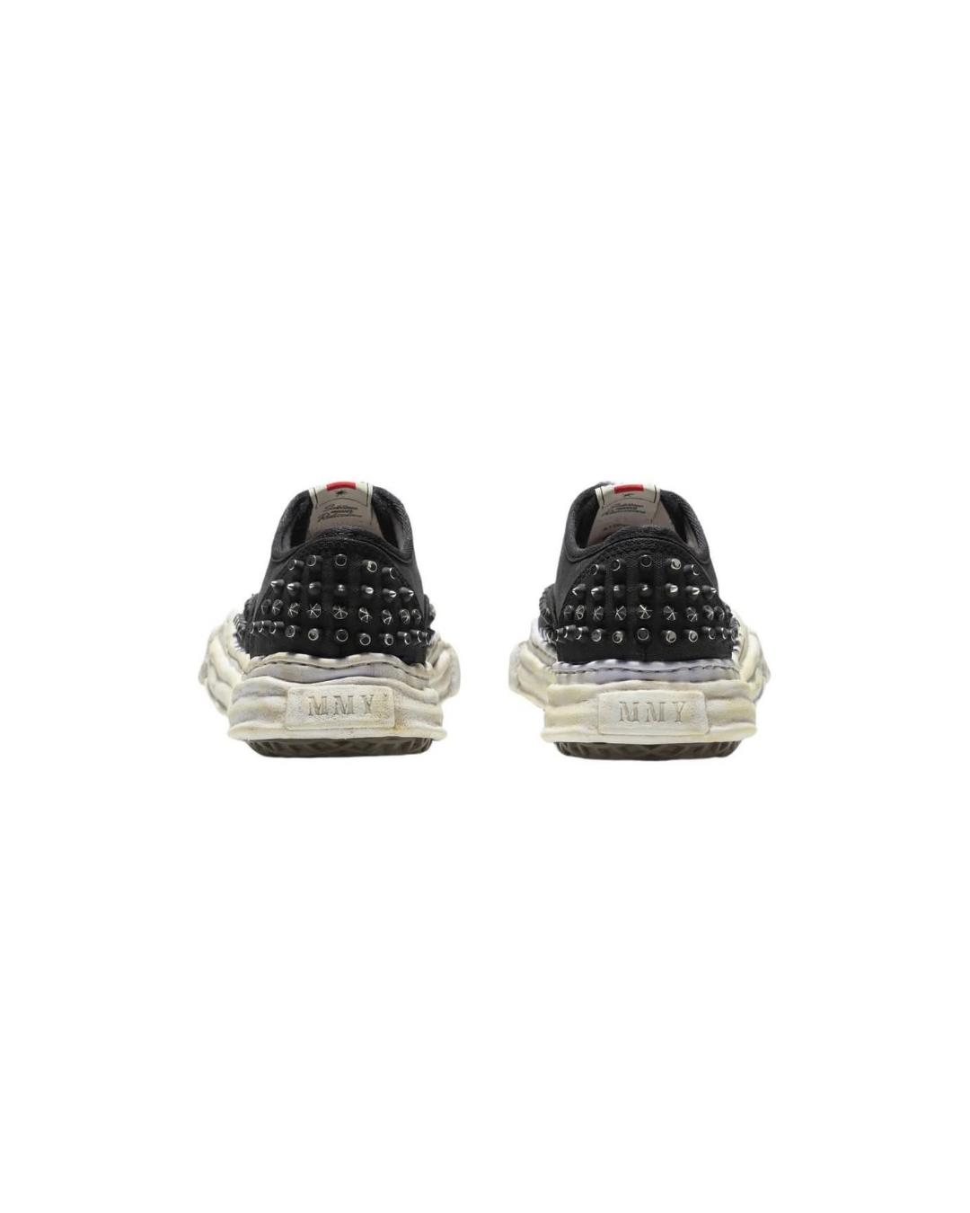 MMY Studded Low Sneakers — Vintage Black