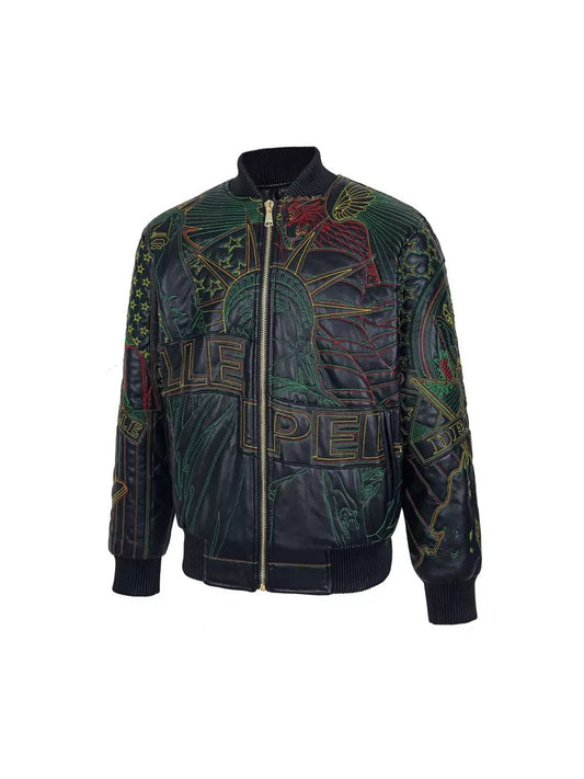 WDW LIBERTY EMBROIDERED BOMBER JACKET