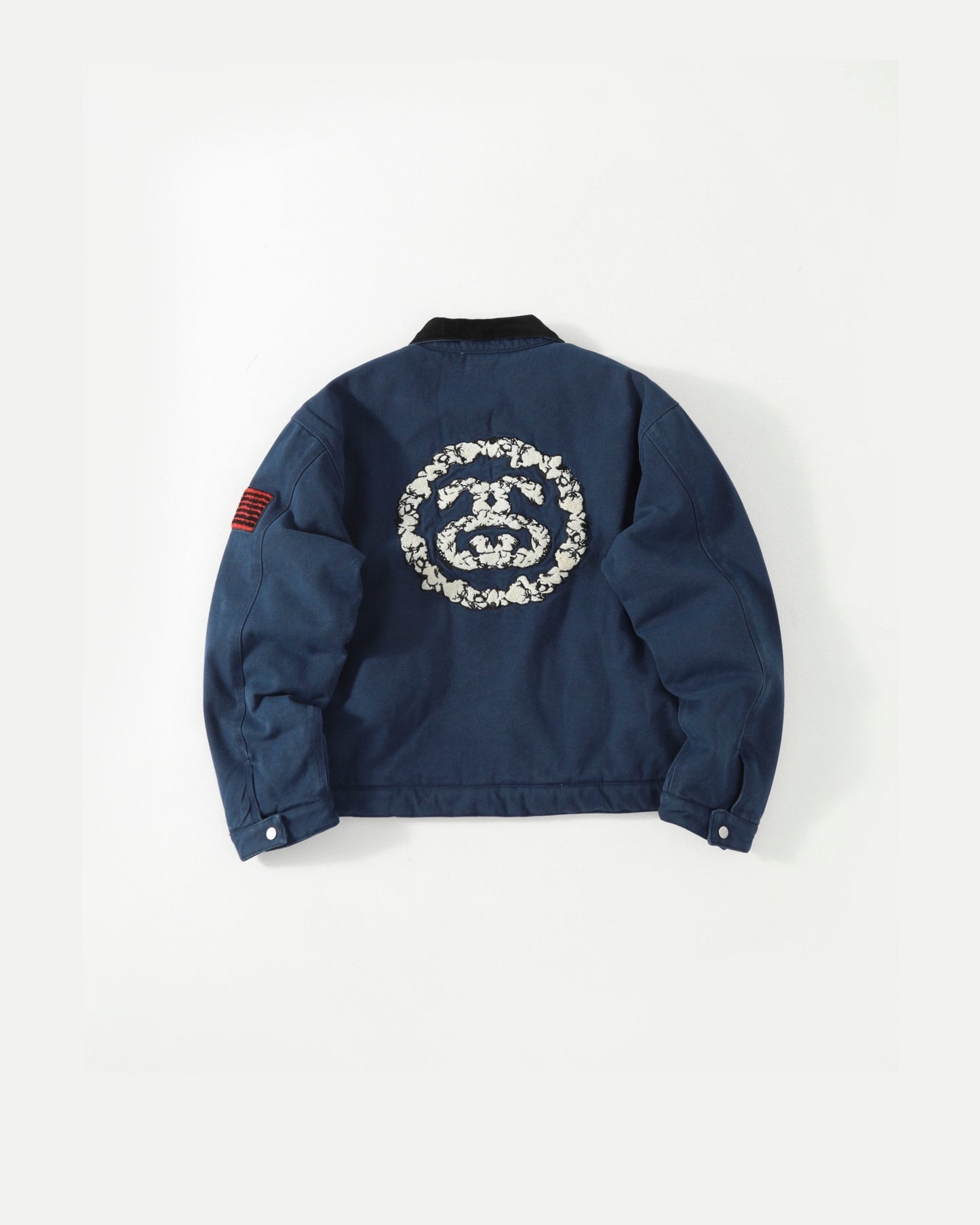 DT x Stussy Never Renege Canvas Work Jacket