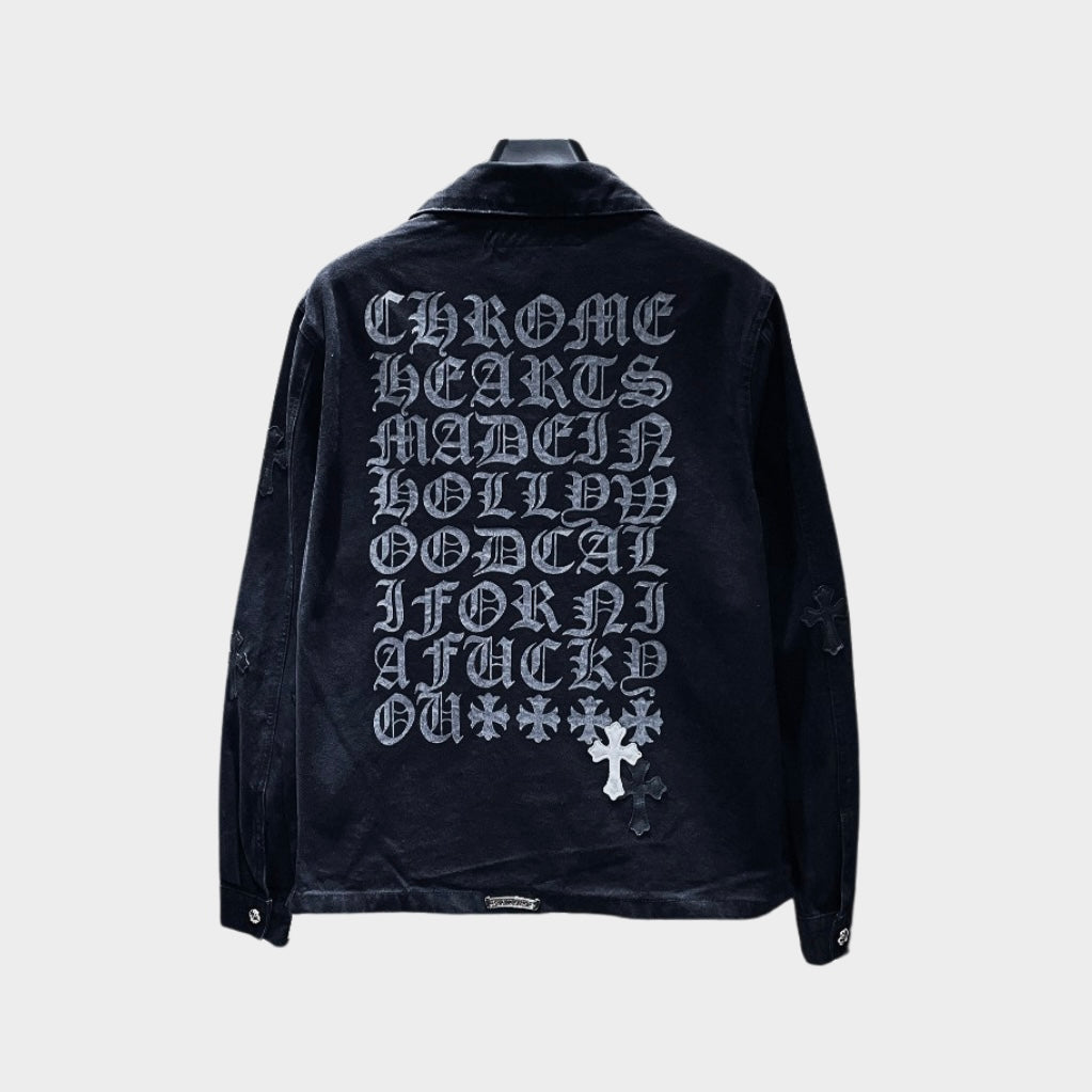 Chrome Heart Jacket - Triple Black