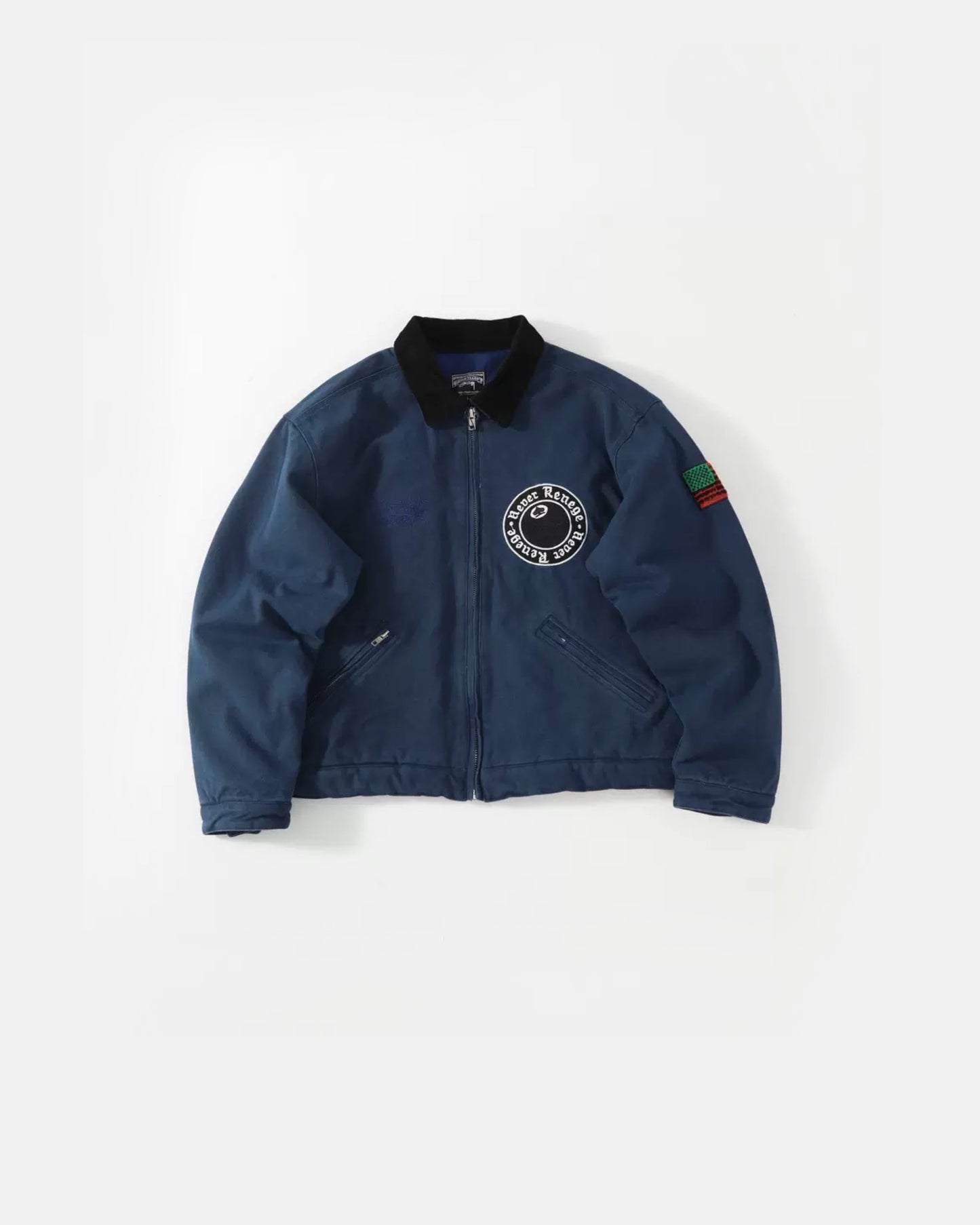 DT x Stussy Never Renege Canvas Work Jacket