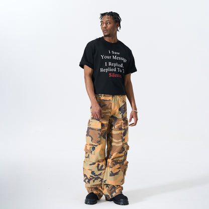 Desert Camo Multi-Pocket Cargo Pants