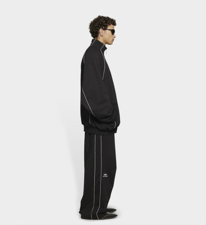 Balenciaga 3B Sports Icon Tracksuit Jacket in Fleece