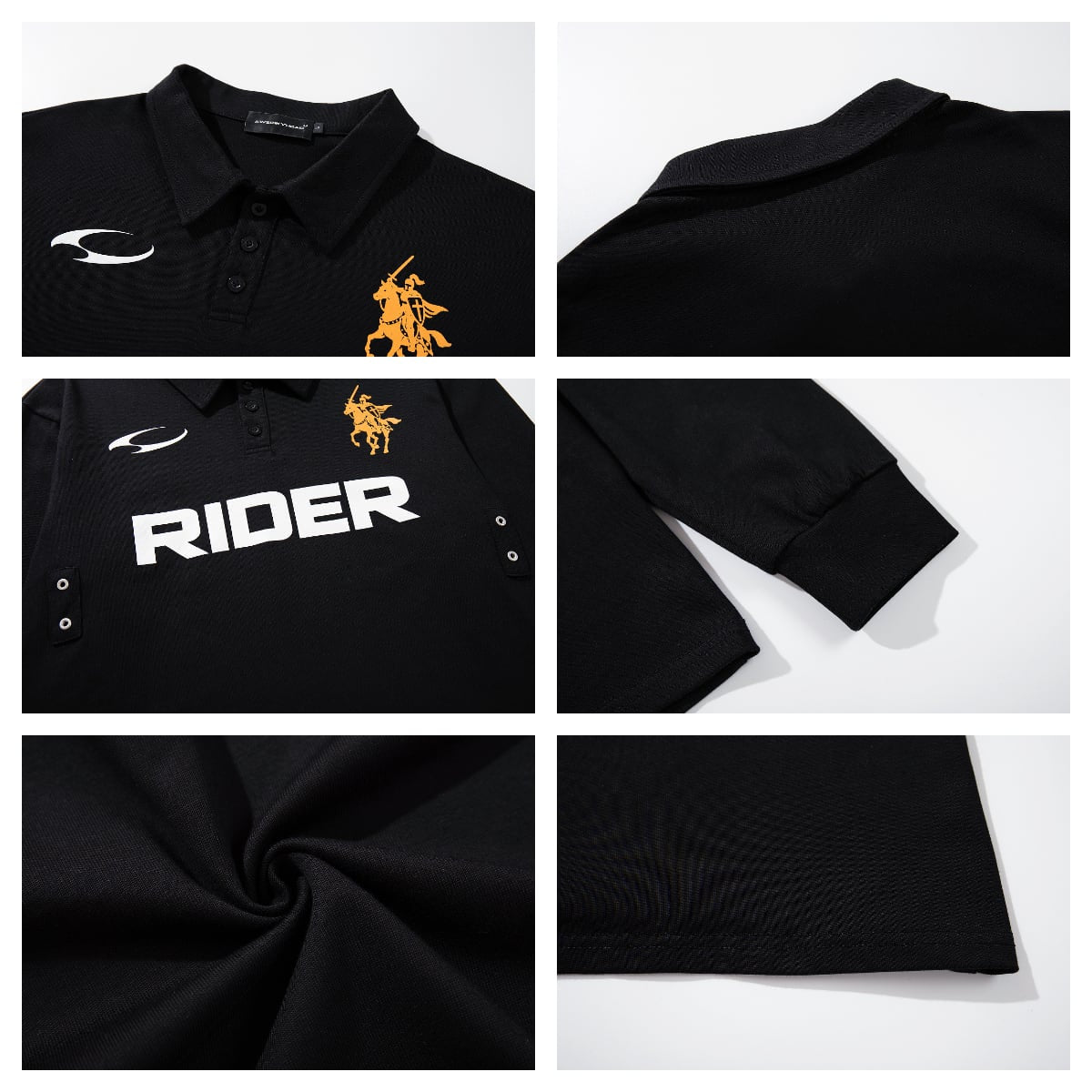 RIDER L/S Rugby Polo