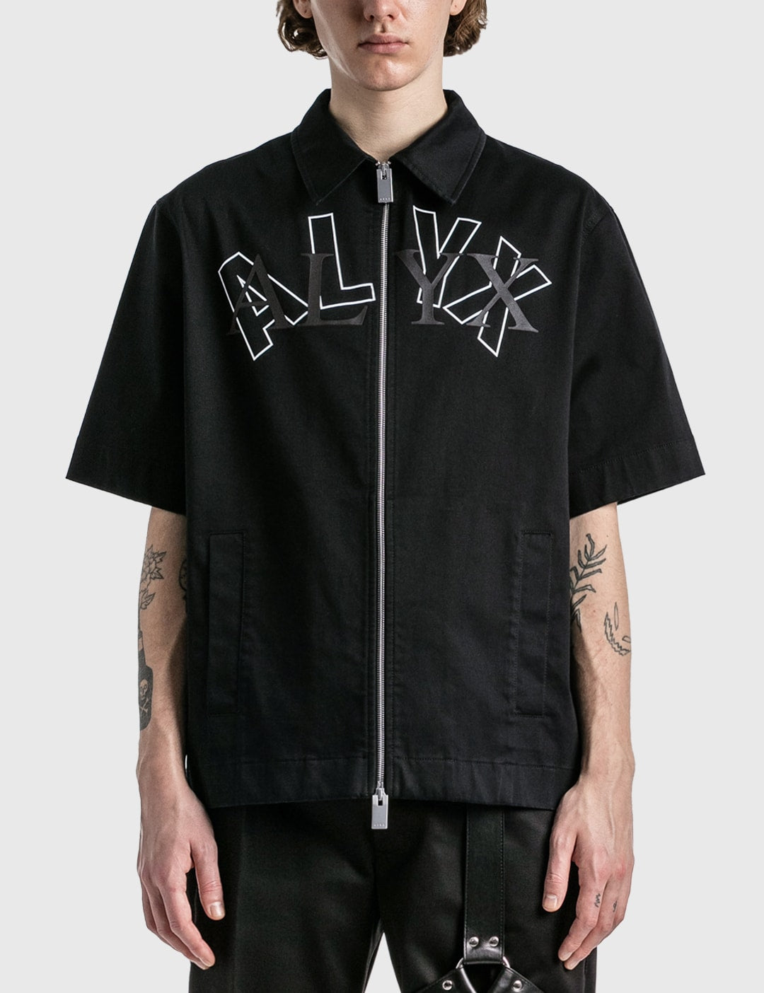 1017 ALYX 9SM LOGO ZIP SHIRT