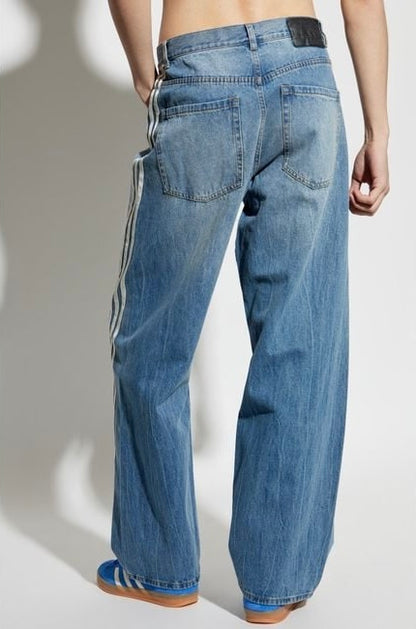 adidas Originals Tapered Leg Stripe Jeans