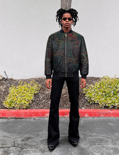 WDW LIBERTY EMBROIDERED BOMBER JACKET
