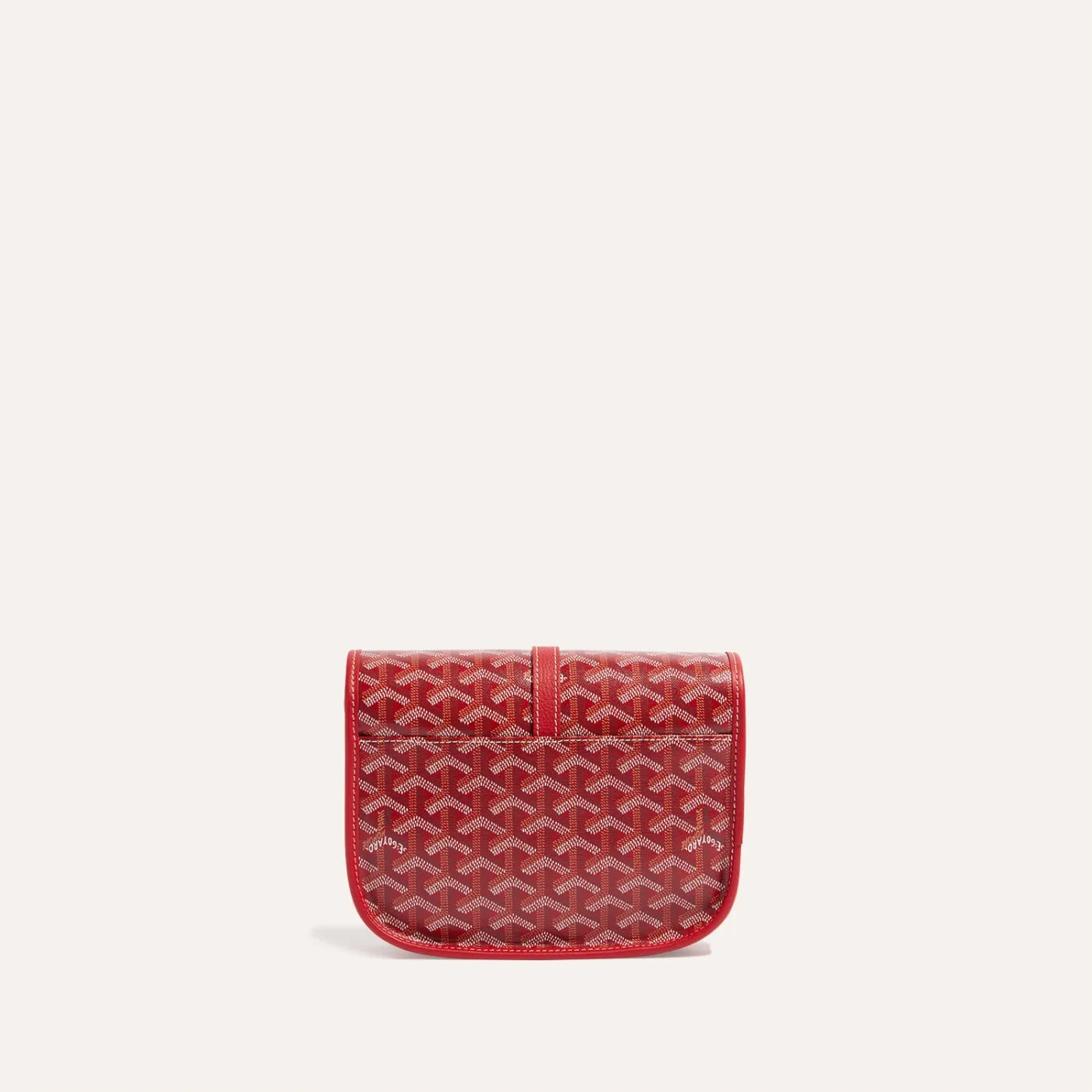 Goyardine Belvédère Messenger Bag - Red