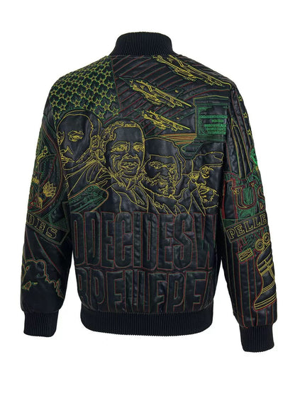 WDW LIBERTY EMBROIDERED BOMBER JACKET