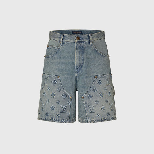 Louis Vuitton Denim Carpenter Shorts