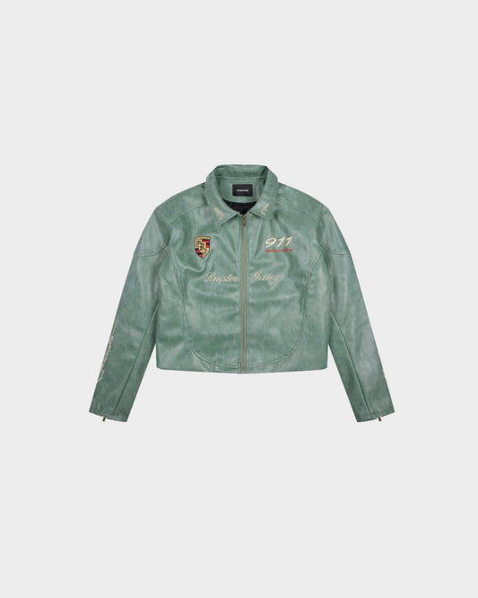 REGEN ZONE 24FW “Lord Of War” Leather Jack