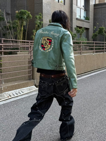 REGEN ZONE 24FW “Lord Of War” Leather Jack