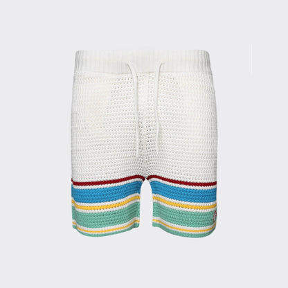 Casa Knitted Crochet Shorts