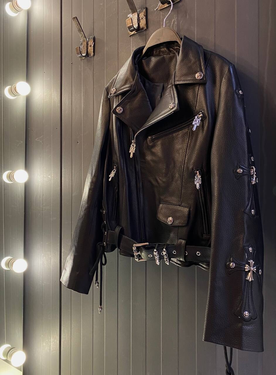 Chrome Hearts Leather Jacket