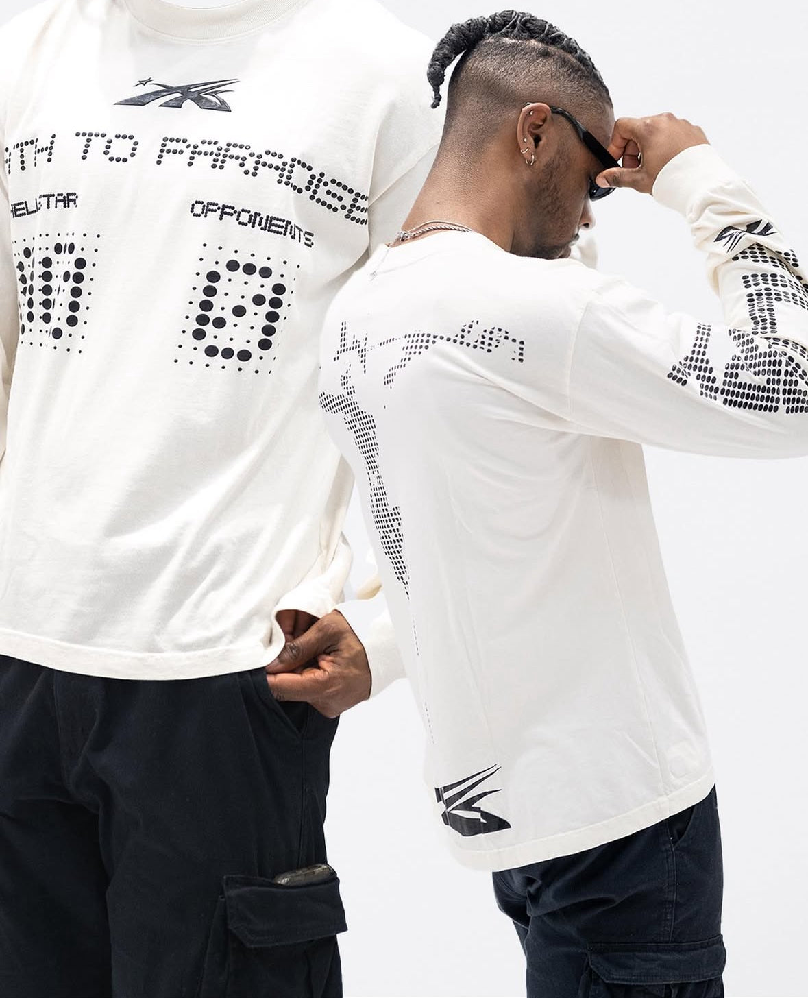 HS Scoreboard Long-Sleeve Tee ‘Ecru’