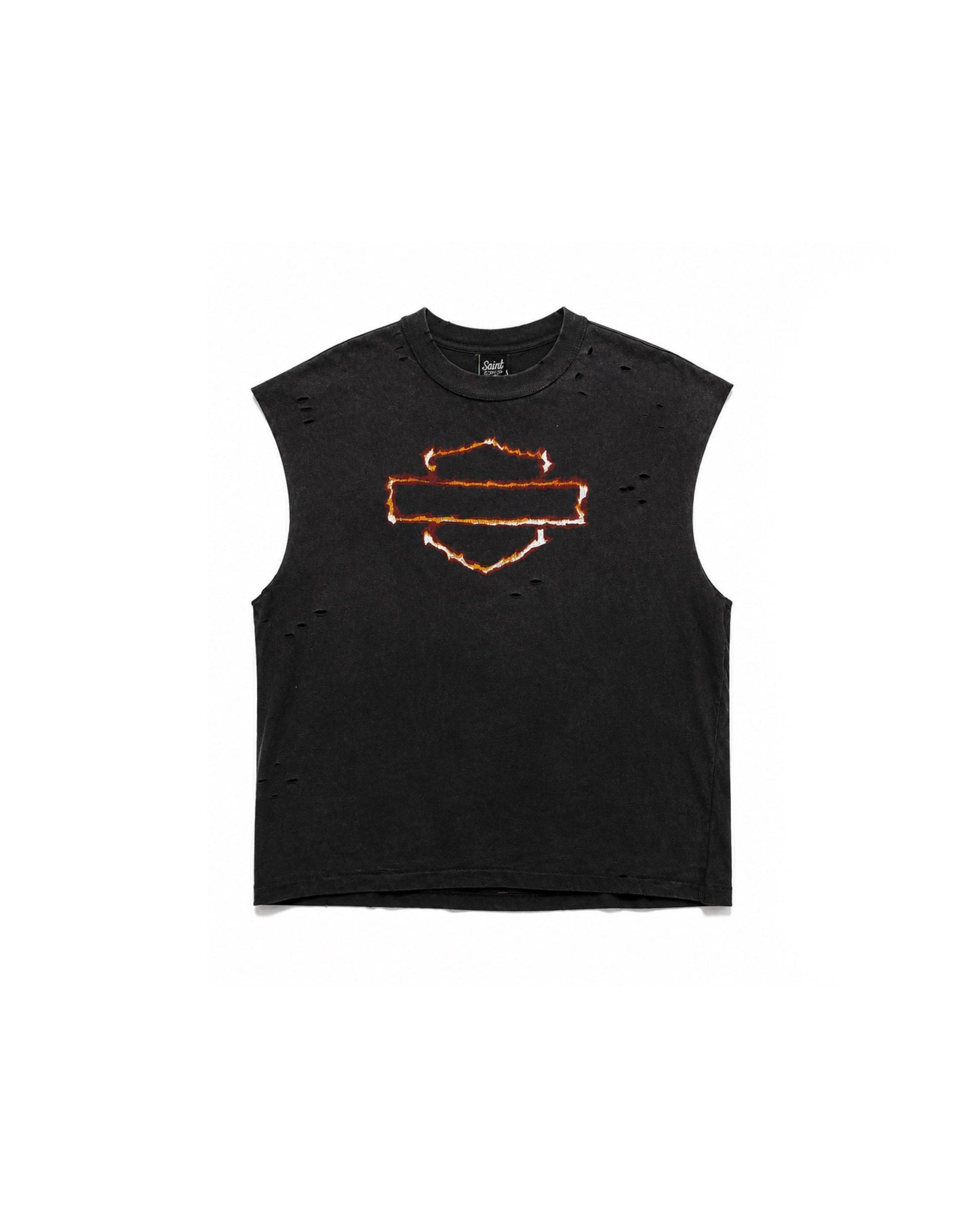 WC CHOPPERS DISTRESSED CUT-OFF TEE