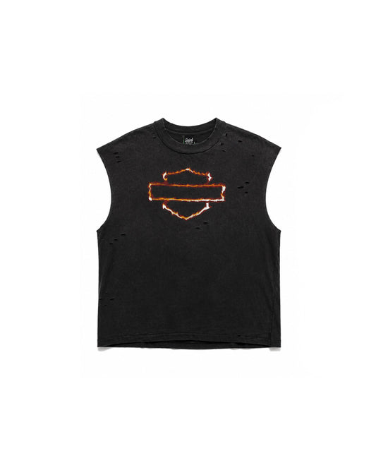 WC CHOPPERS DISTRESSED CUT-OFF TEE