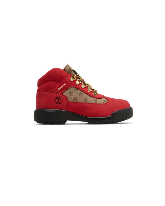 SUPREME x TIMBER-INSPIRED MONOGRAM BOOTS (RED)