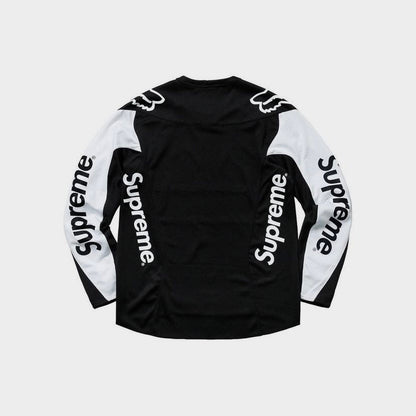 Supreme x Fox Racing Moto Jersey - Black